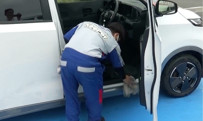 ステップ拭き上げ